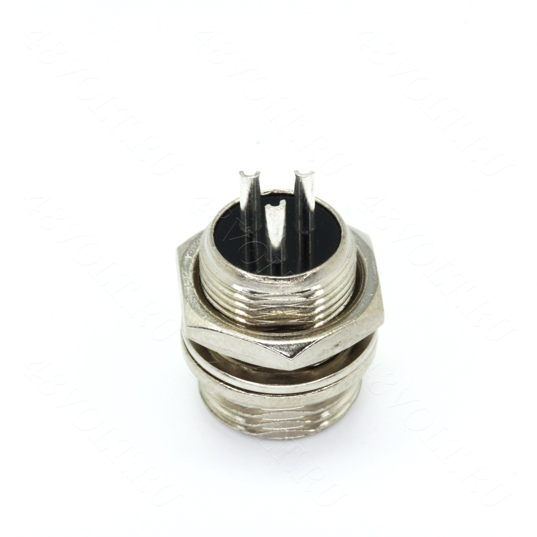 Разъем GX16 папа 3 pin