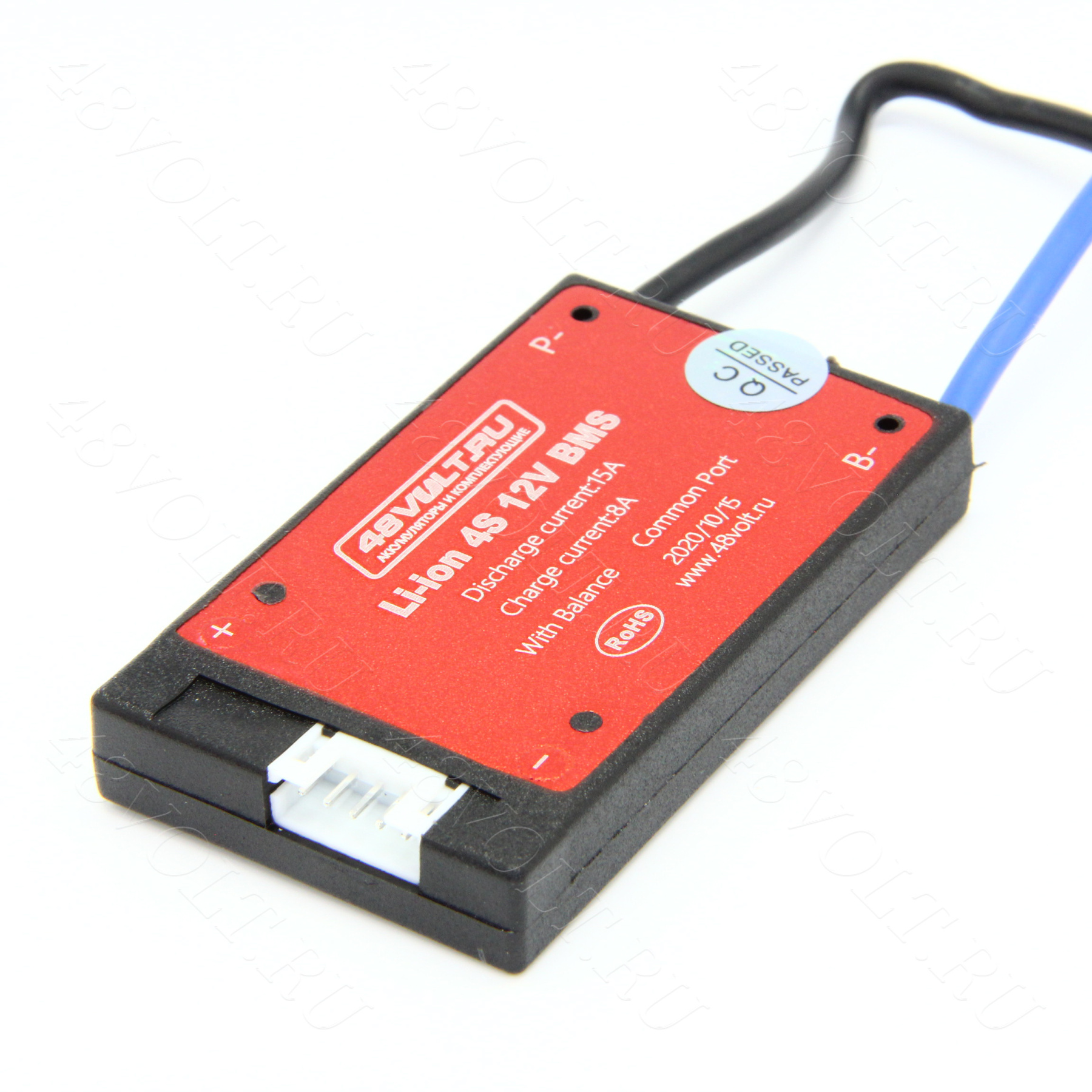 BMS Li-Ion 4S 12V 15A симметрия