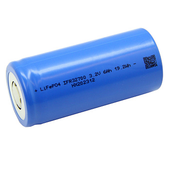 Аккумулятор LiFePO4 32700 3,2v 6ah