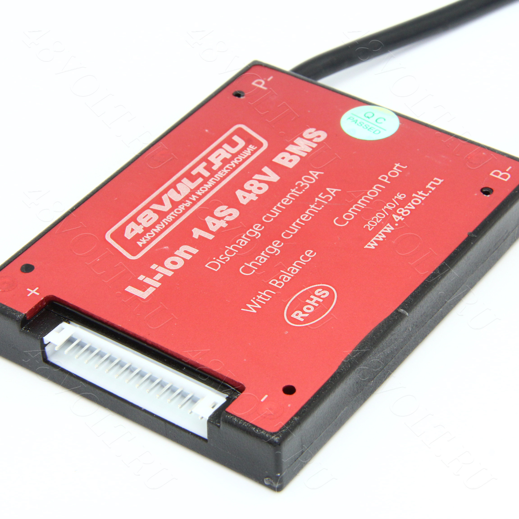 BMS Li-Ion 14S 48V 30A симметрия