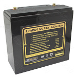 Аккумулятор LIFePO4 12v24ah 720w max пластик Аккумулятор LIFePO4 12v24ah 720w max пластик