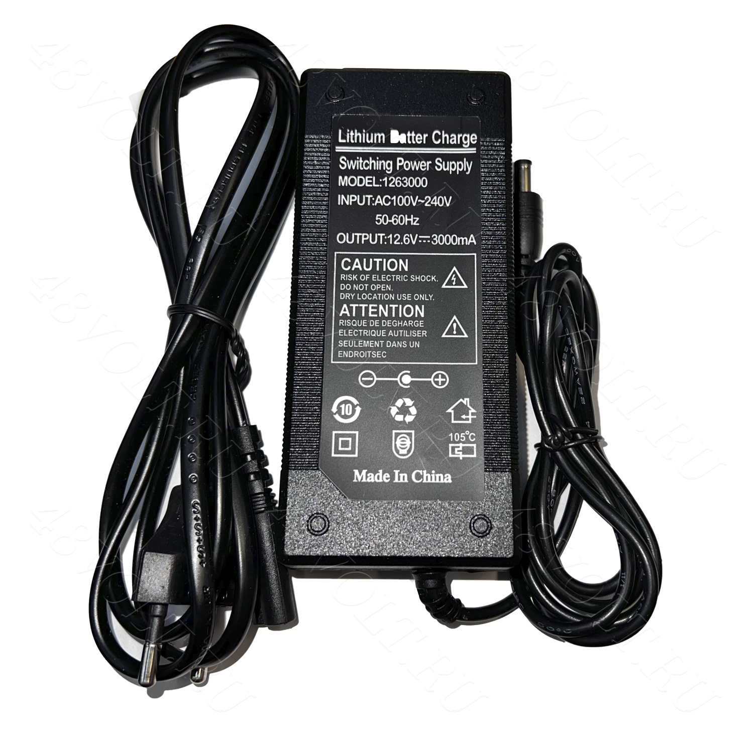 Зарядное устройство LiIon 12V (12,6v) 3a