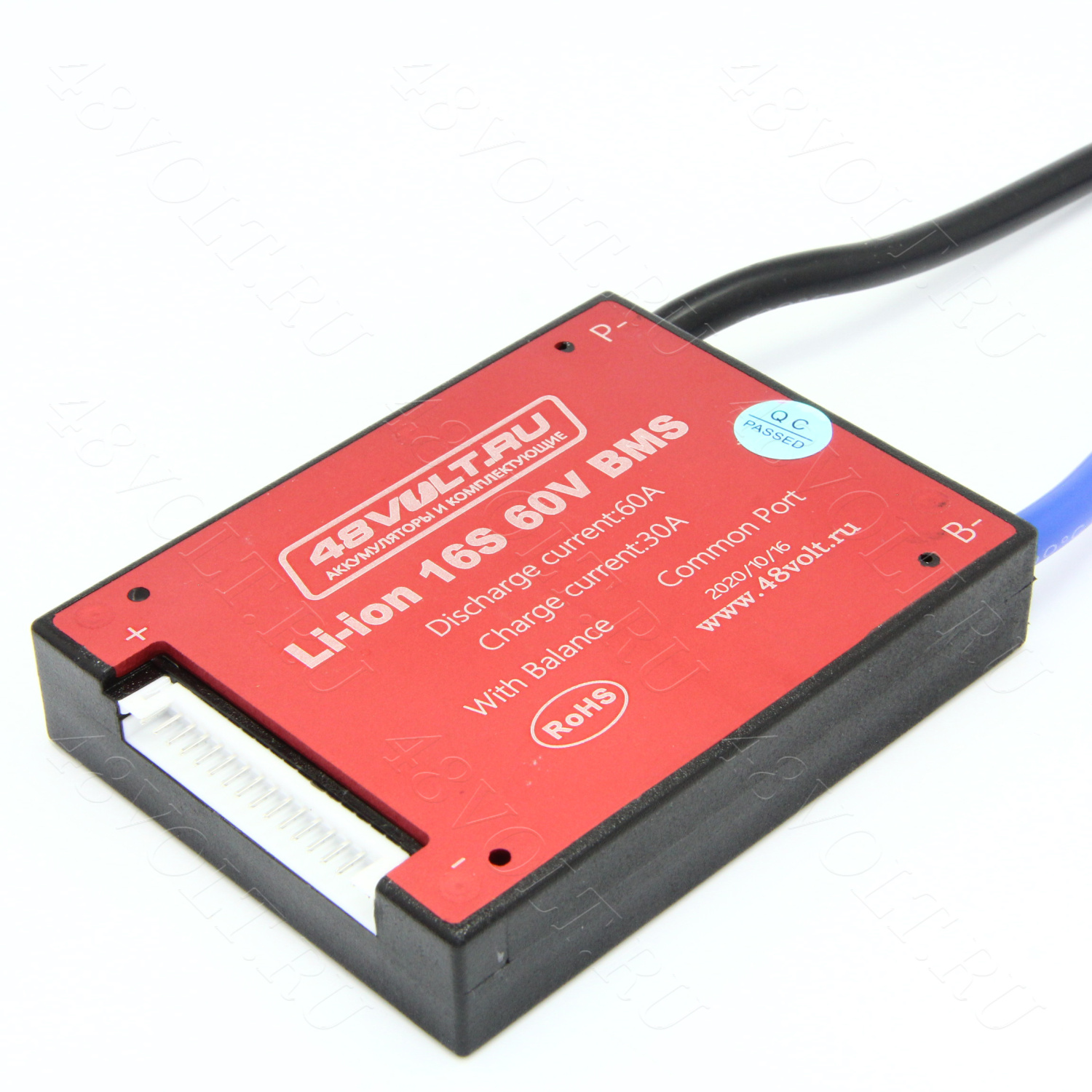 BMS Li-Ion 16S 60V 60A симметрия