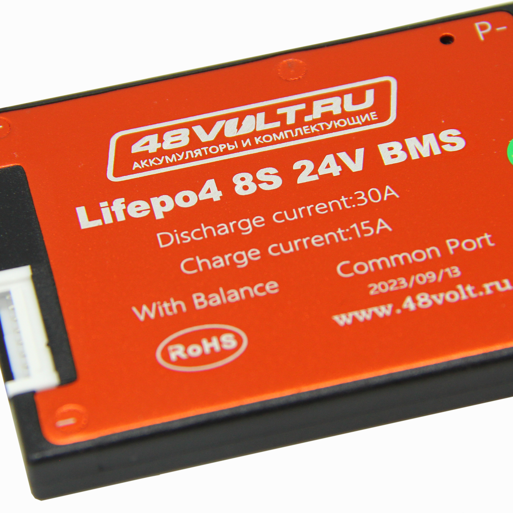 BMS LiFePO4 8S 24V 30A симметрия