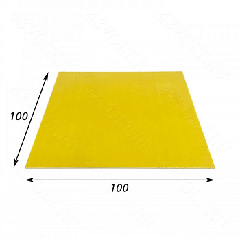 Стеклотекстолит 3 мм 100*100 см СТЭФ