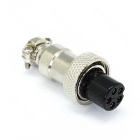 Разъем GX16 мама 5 pin