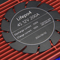 BMS LiFePO4 4S 12V 200A симметрия