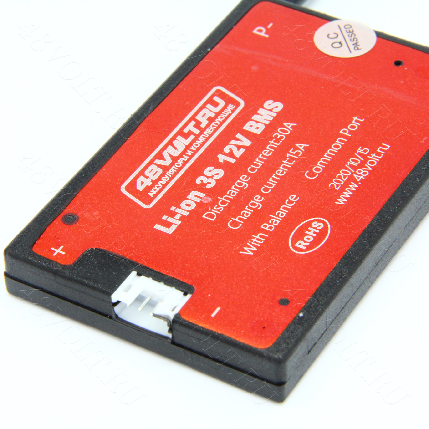 BMS Li-Ion 3S 12V 30A симметрия