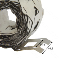 Никелированная лента 32700 2P W-образная под холдер