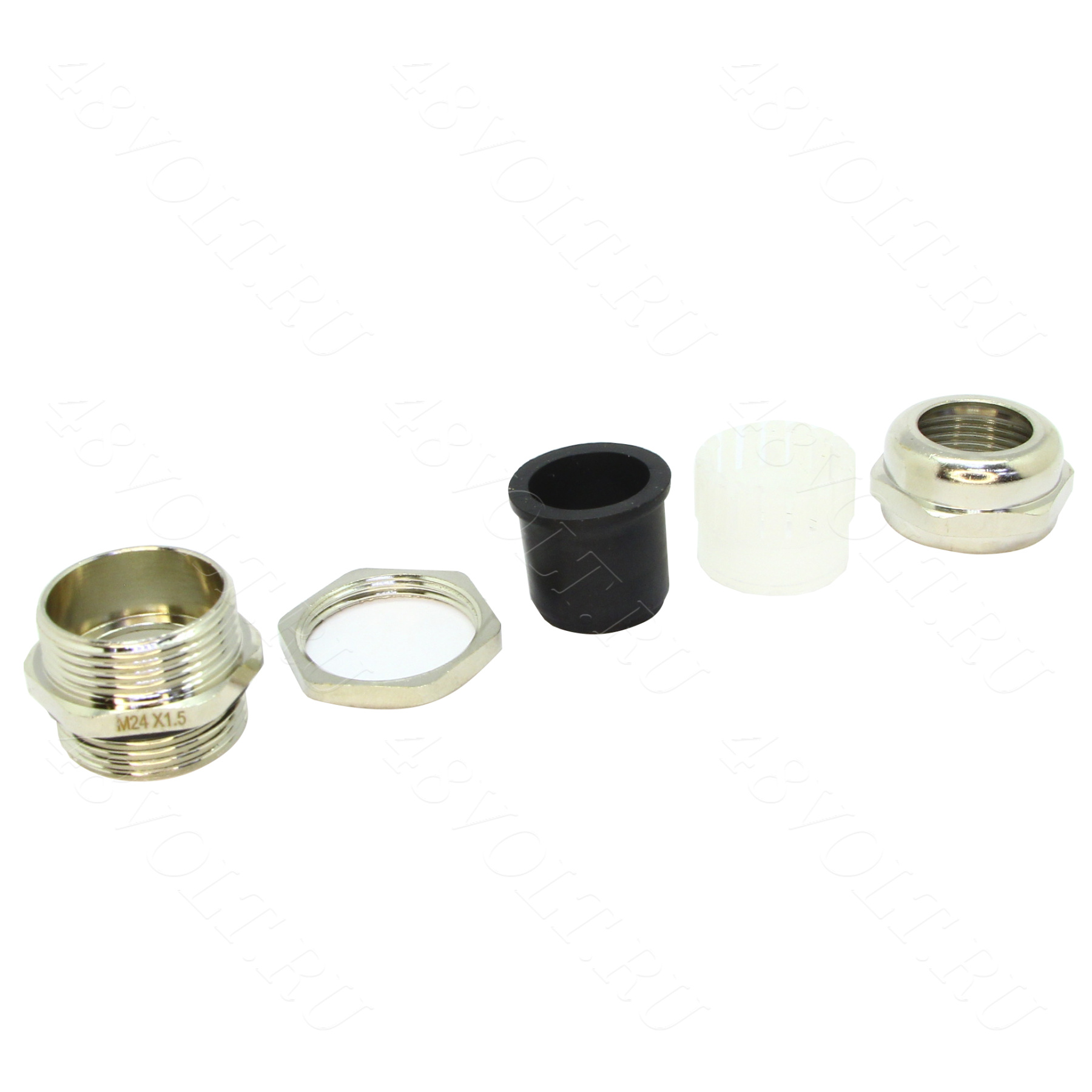 Кабельный ввод металлический M24 IP68