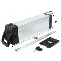 Алюминиевый корпус 500*90*135 мм