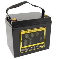 Аккумулятор LiFePO4 12v56Ah 180w max пластик