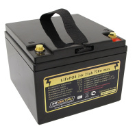 Аккумулятор LiFePO4 24v21ah 720w max пластик