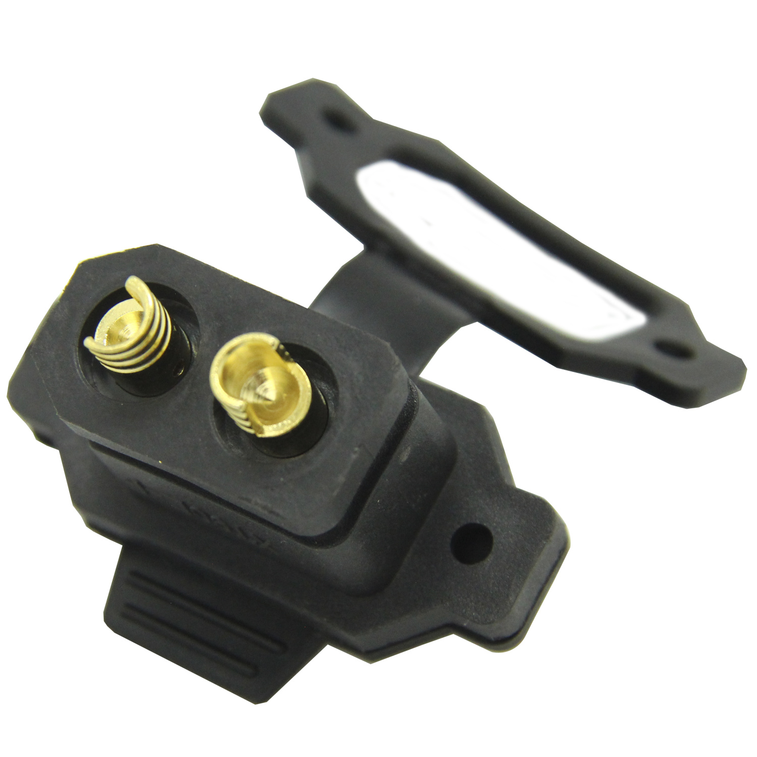 Разъём XT90E-F мама (розетка) с крышкой