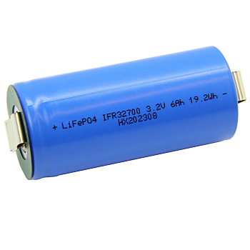 Аккумулятор LiFePO4 32700 6ah 3,2v под пайку