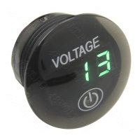 Встраиваемый вольтметр 12-24v