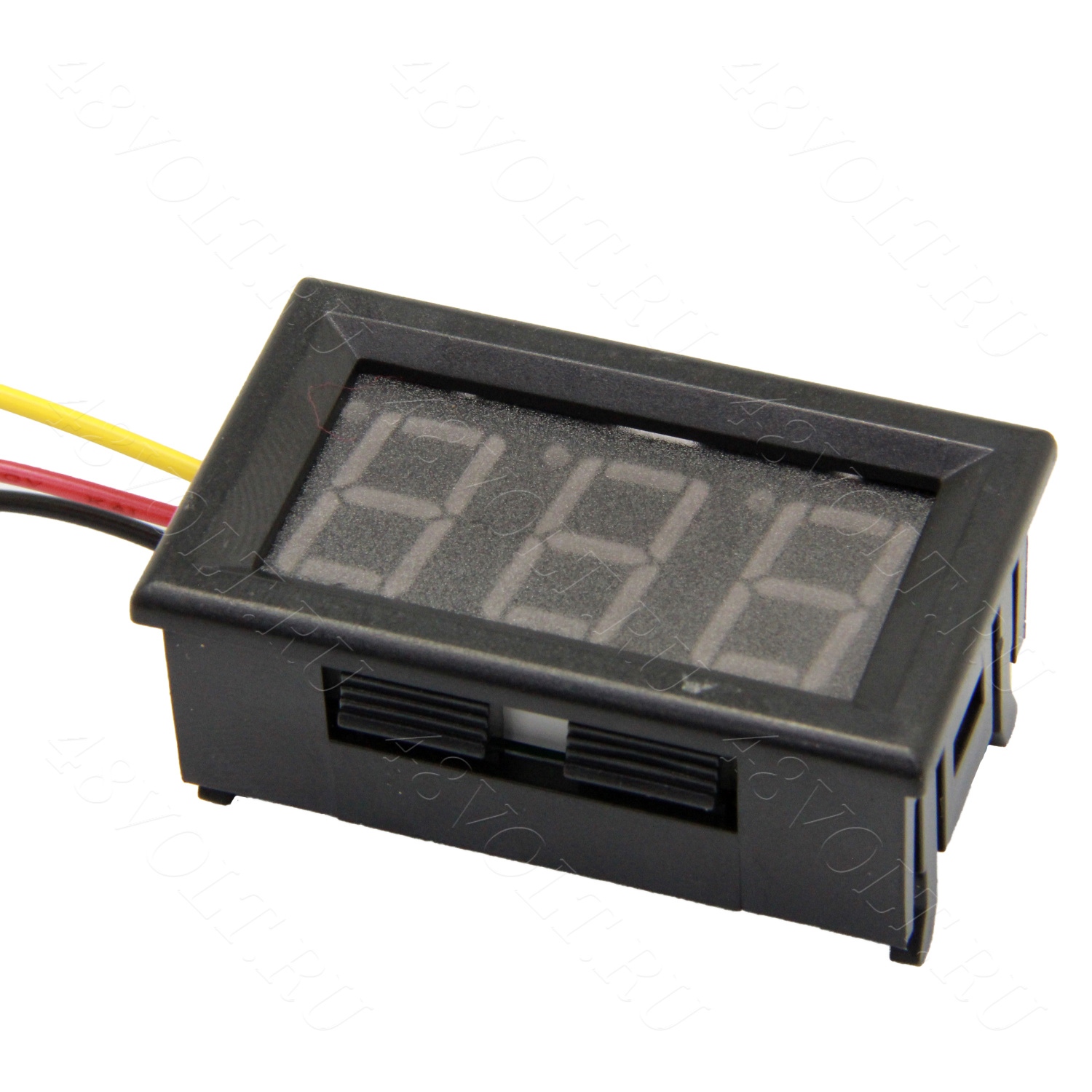 Вольтметр красный 3-30V