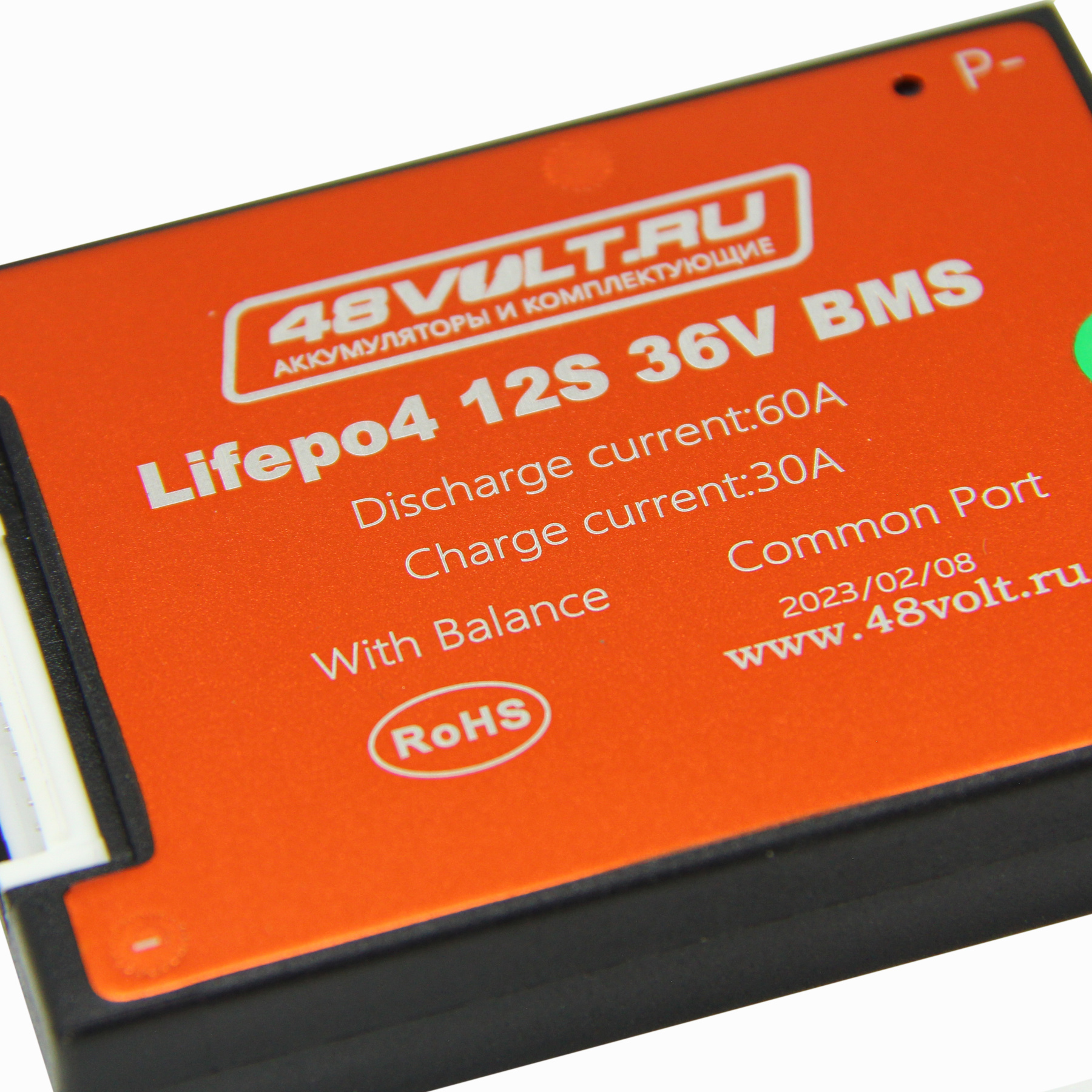 BMS LiFePO4 12S 36V 60A симметрия