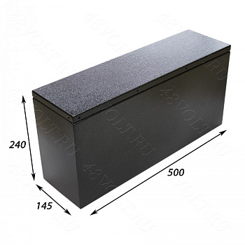 Корпус Сталь Д*Ш*В 500*145*240