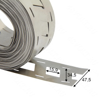 Никелированная лента 32700 2P со смещением под холдер