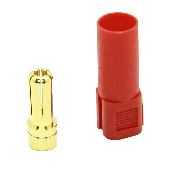Разъём XT150 папа красный