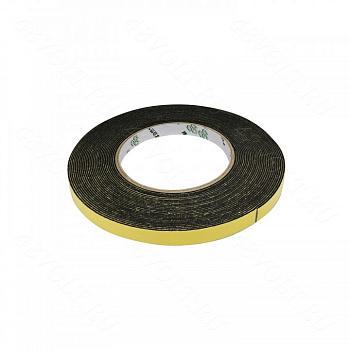 Лента уплотнительная самоклеющаяся 10*1мм 10 метров