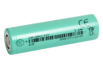 Аккумулятор INR18650/33V EVE 3.7v 3200mah