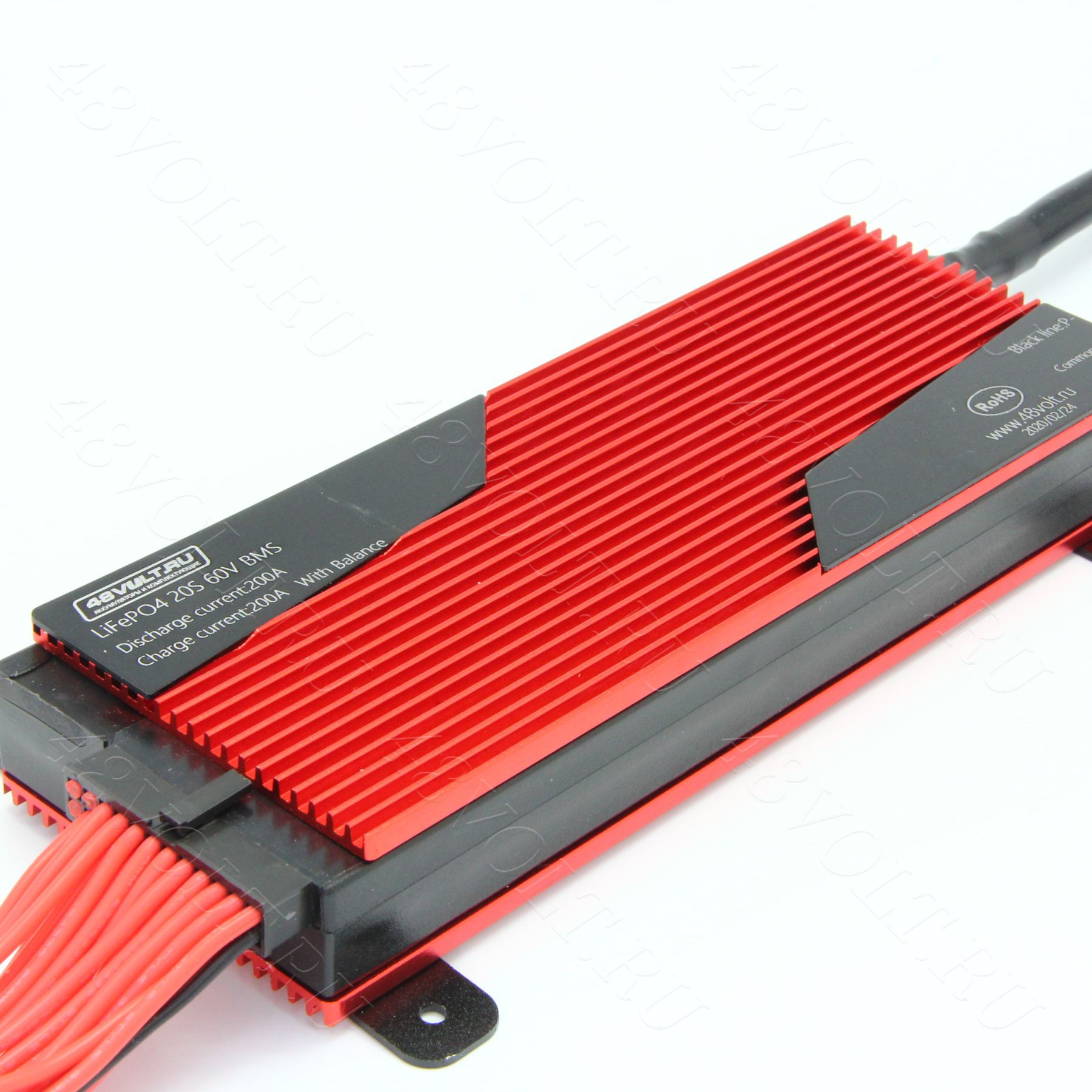 BMS LiFePO4 20S 60V 200A симметрия