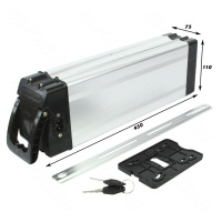 Алюминиевый корпус 450*75*110 мм