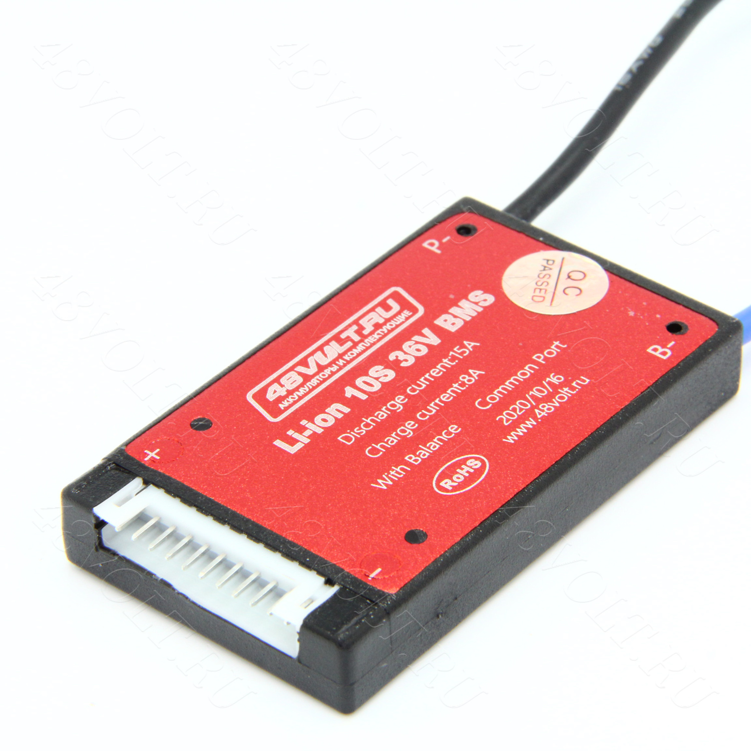 BMS Li-Ion 10S 36V 15A симметрия
